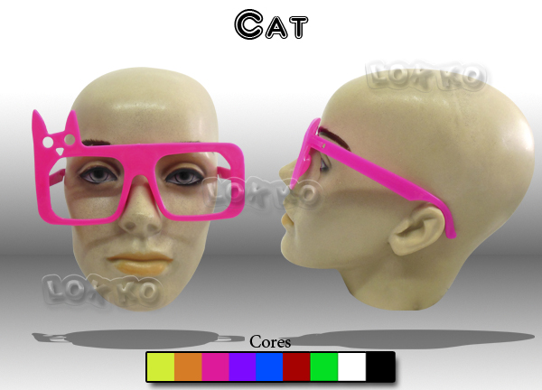 Óculos de festa cat